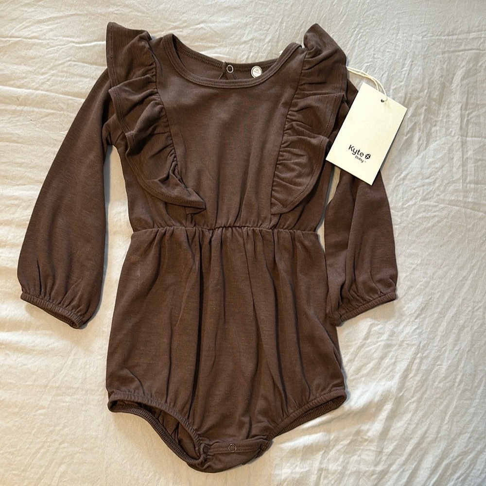 KyteBaby Long Sleeve Bubble Romper